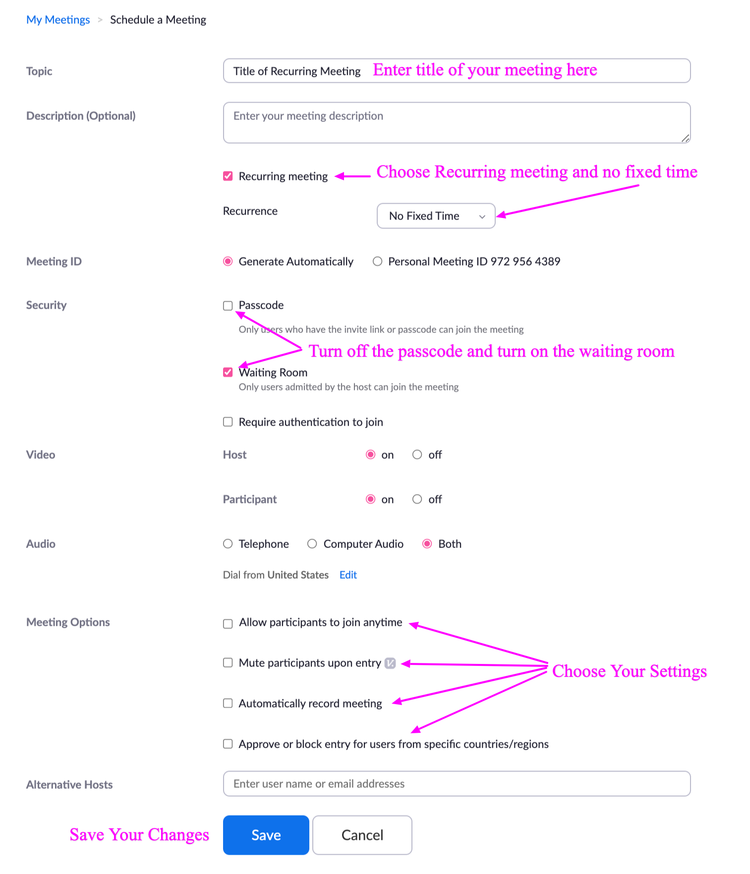 how-to-setup-a-recurring-meeting-in-zoom-to-use-with-your-appointment